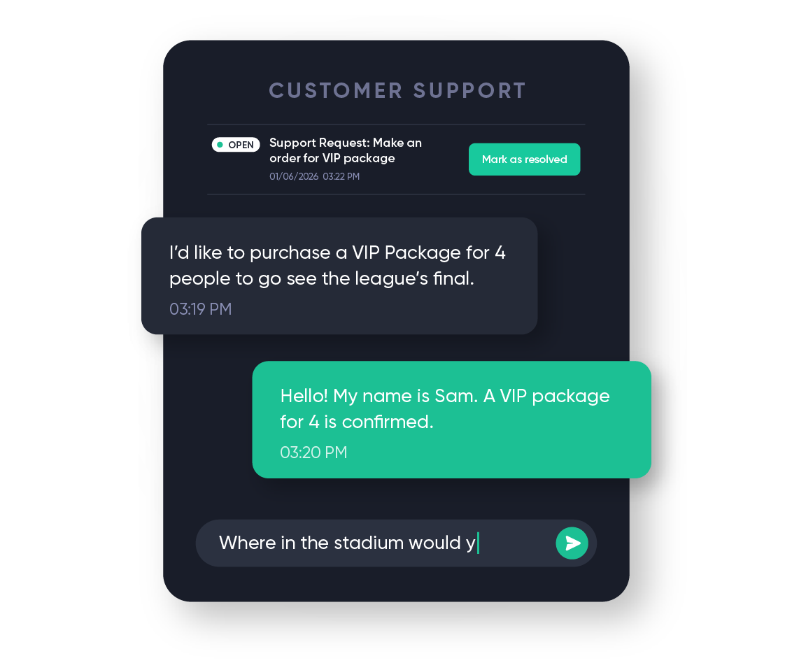 Real-time support